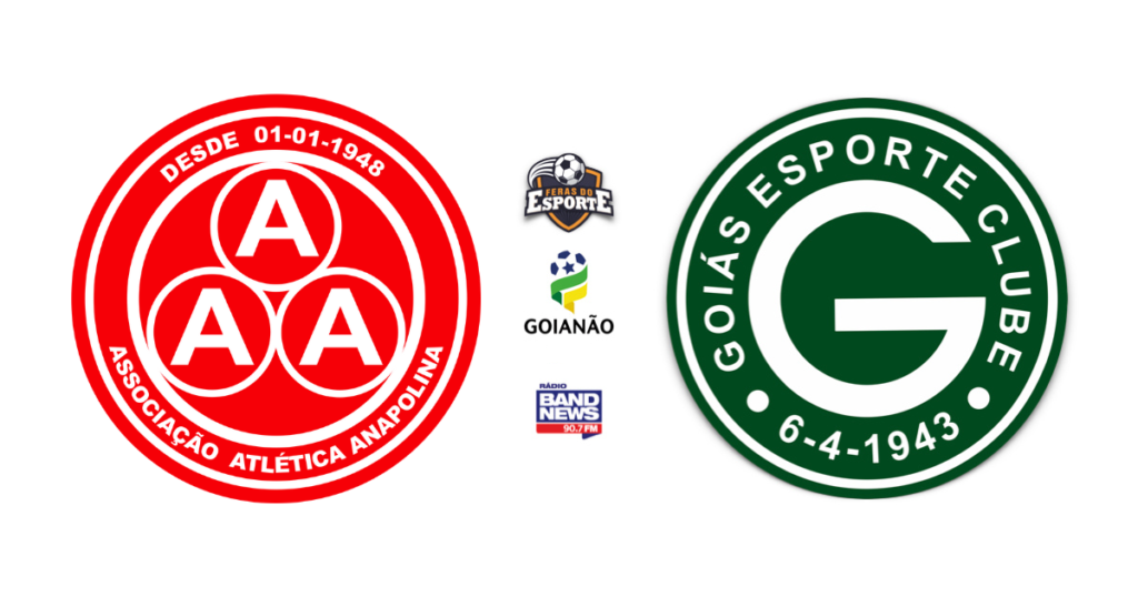 Anapolina x Goiás pelo Goianão: escalações, transmissão, desfalques, palpites, retrospecto e mais
